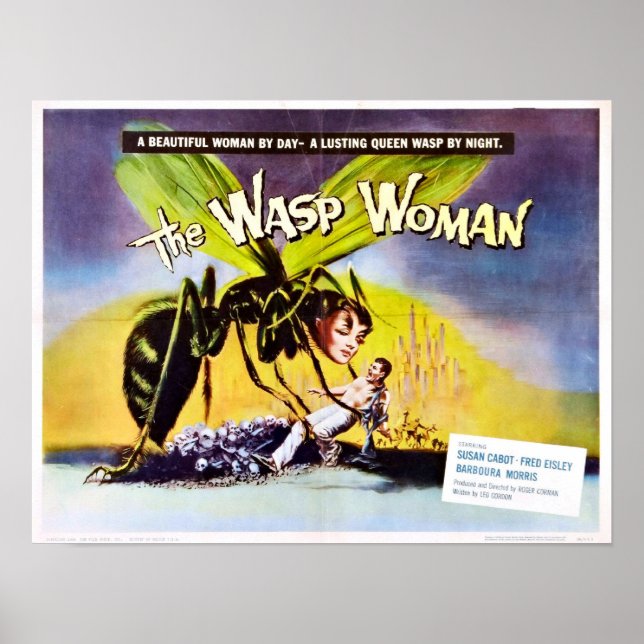 Póster La Poster Wasp Woman (Frente)