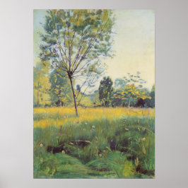 Póster La pradera dorada (por Ferdinand Hodler)
