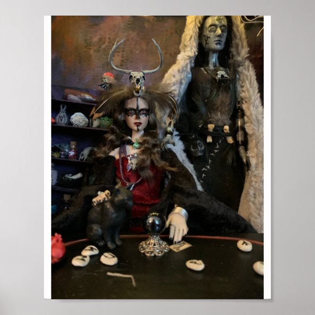 Póster La predicción de Oska (Frente)