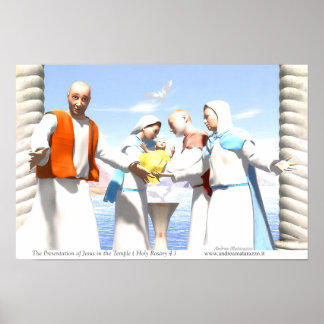 Póster La Presentación de Jesús en el Templo