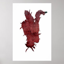 Póster La presión de las algas marinas de Henry Bradbury