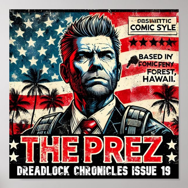 PÓSTER LA PREZ - PROBLEMA DE LAS CRONICAS DE DESBLOQUEO 1 (Frente)