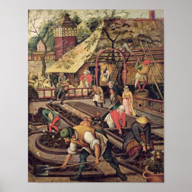 Póster La primavera (Frente)