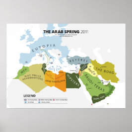 Póster La Primavera Árabe