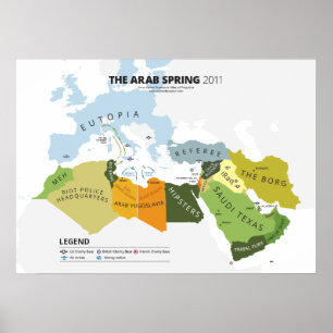 Póster La Primavera Árabe