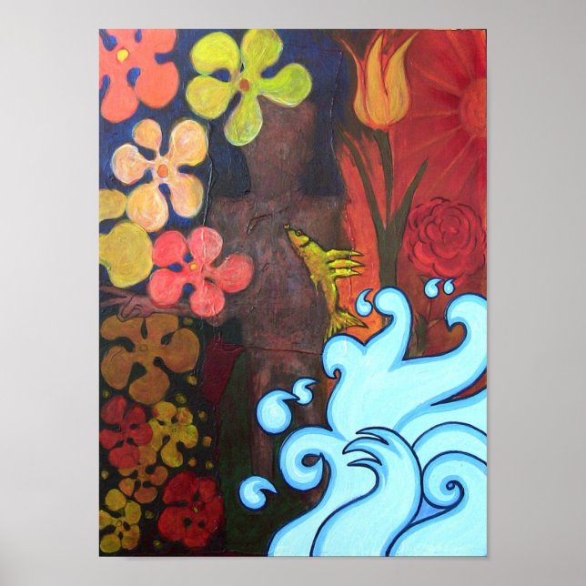 Póster La primavera de la vida secreta (Frente)