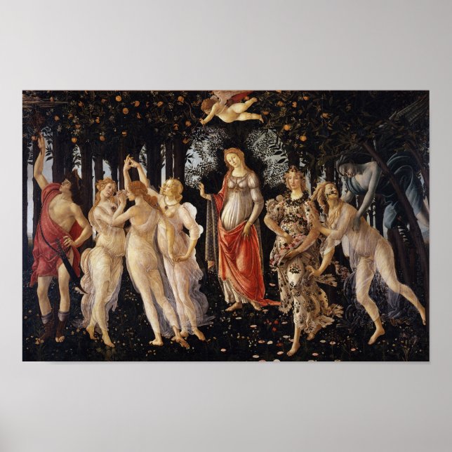 Póster La Primavera por Botticelli - Poster (Frente)