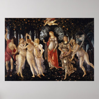 Póster La Primavera por Botticelli - poster en formato A2