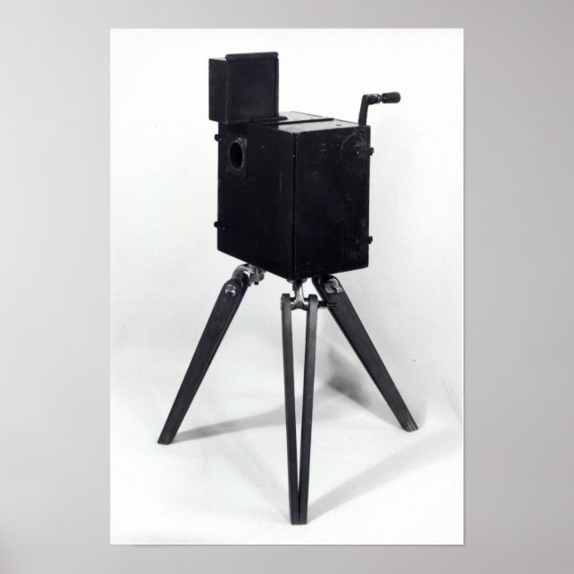 Póster La primera cinematografía de Lumiere (Frente)