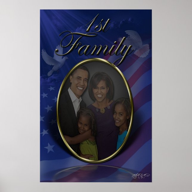 Póster La primera familia (Frente)