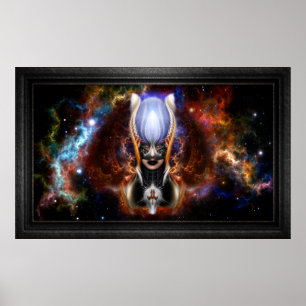 Póster La Princesa Arzookia De Los Cuatro Nebulentos