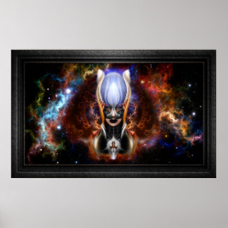Póster La Princesa Arzookia De Los Cuatro Nebulentos