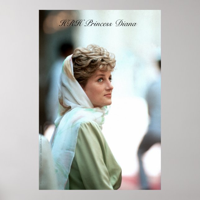 Póster La princesa Diana Egypt 1992 (Frente)