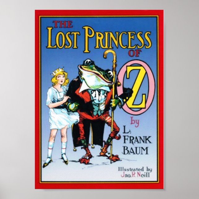 Póster La Princesa Perdida De Oz (Frente)