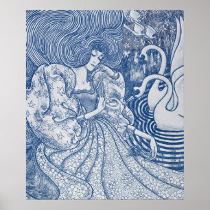 Póster La princesa y el cisne