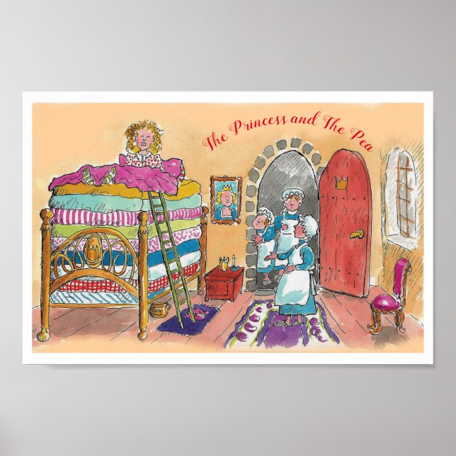 Póster La princesa y el Poster del té (Frente)