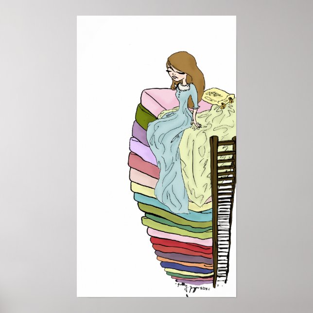 Póster La princesa y el té (Frente)