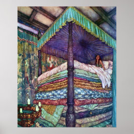 Póster La princesa y el té de Edmund Dulac