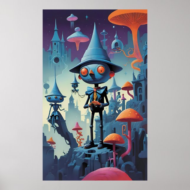 Póster La princesa y la fantasía de Pauper Ken Gage (Frente)