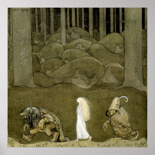 Póster “La Princesa y los Trolls” Acuarela de John B