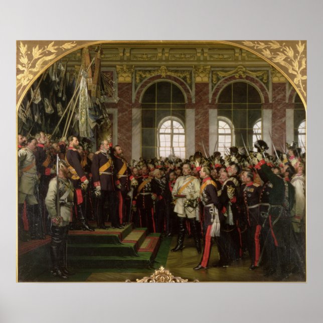Póster La proclamación de Wilhelm (Frente)