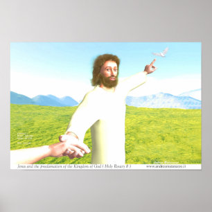 Póster La proclamación del Reino de Dios