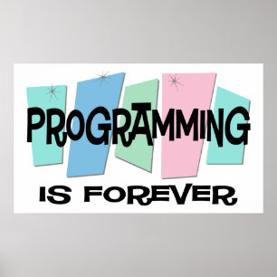 Póster La programación es Forever