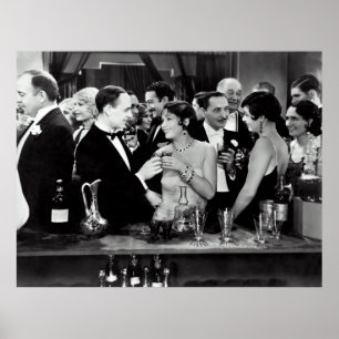 PÓSTER LA PROHIBICIÓN DE 1933 TERMINA CON EL FIESTA DE CÓ