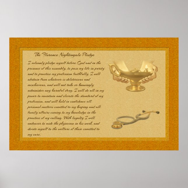 Póster La promesa de Florencia Nightingale (Frente)