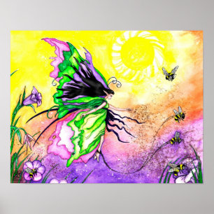 Póster La Prominada de la Polinización