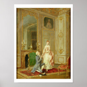 Póster La propuesta (petróleo en panel)