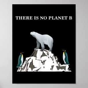 Póster La protección del medio ambiente salva la camiseta