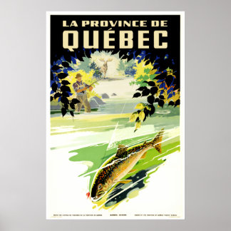 Póster La Provincia de Quebec