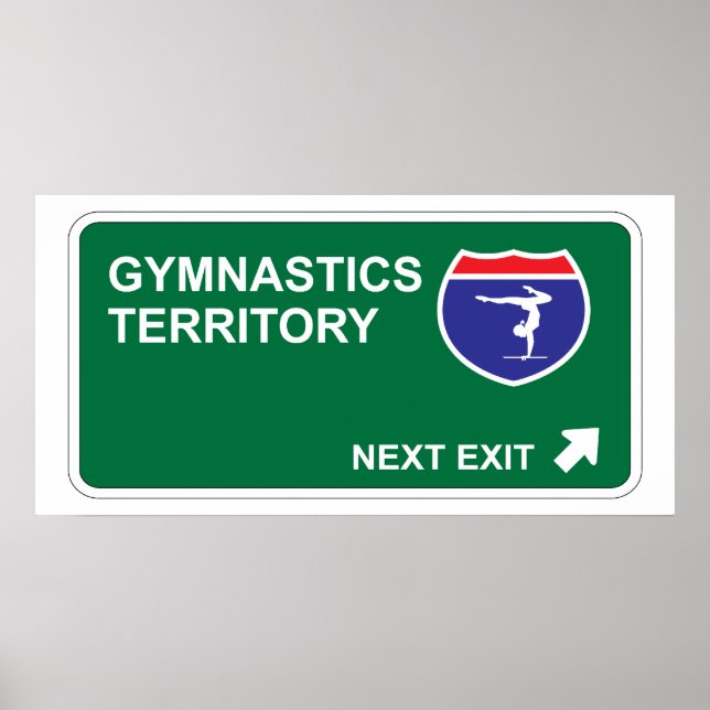 Póster La próxima salida de la gimnasia (Frente)