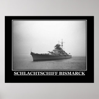 Póster La publicidad de Bismarck Vintage