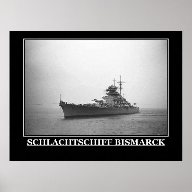 Póster La publicidad de Bismarck Vintage (Frente)