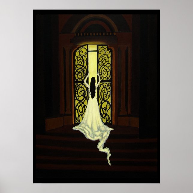 Póster La puerta abierta (Frente)