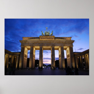 Póster La puerta de Brandeburgo - Berlín, Alemania