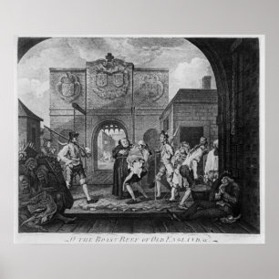 Póster La puerta de Calais, u O el rosbif