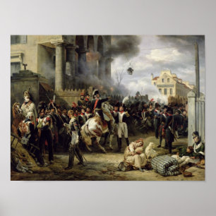 Póster La Puerta de Clichy durante la defensa de París