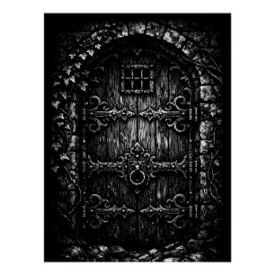 Póster La puerta del mago — por BurnsInHell