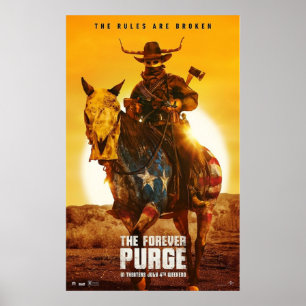 Póster La Purga Forever 2021