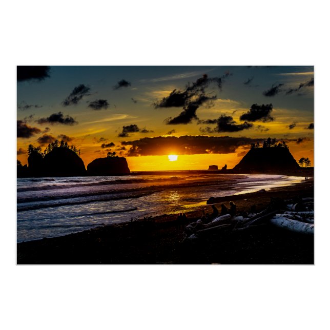 Póster La Push Sunset Glossy (Anverso)