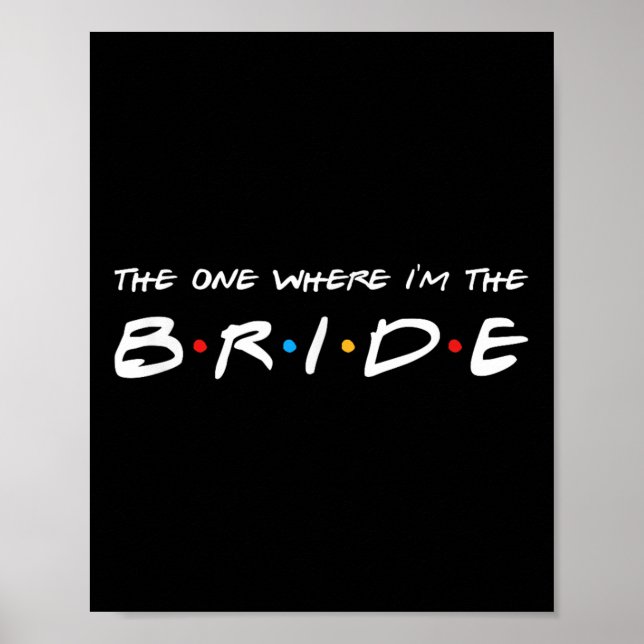 Póster La Que Me Lleva El Boda De La Novia (Frente)