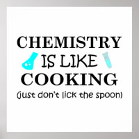 la química es como cocinar