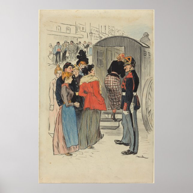 Póster La Raffle 1893 (Frente)