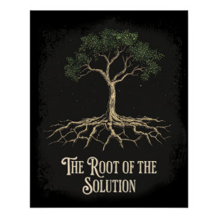 Póster La Raíz de la Solución
