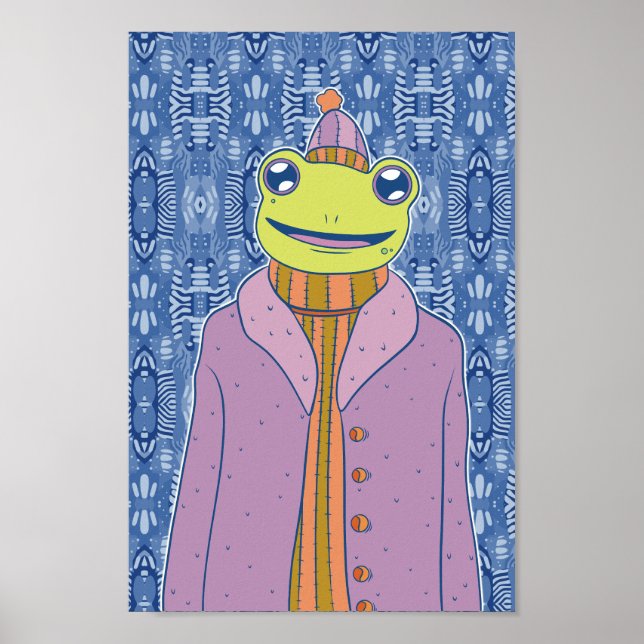 Póster La Rana Acogedora (Frente)