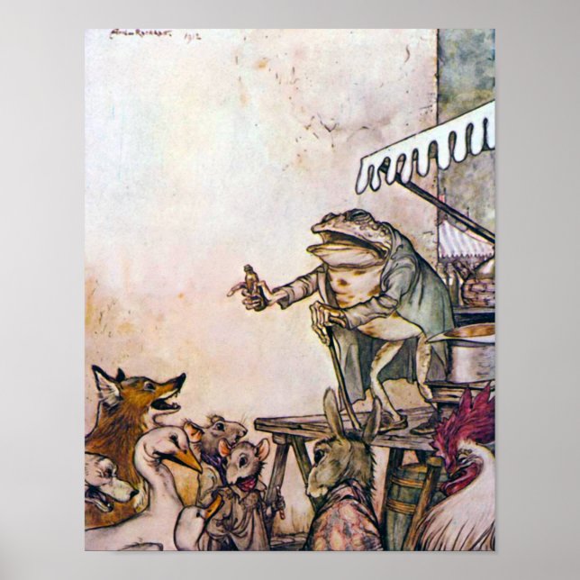 Póster La Rana Quack (Frente)