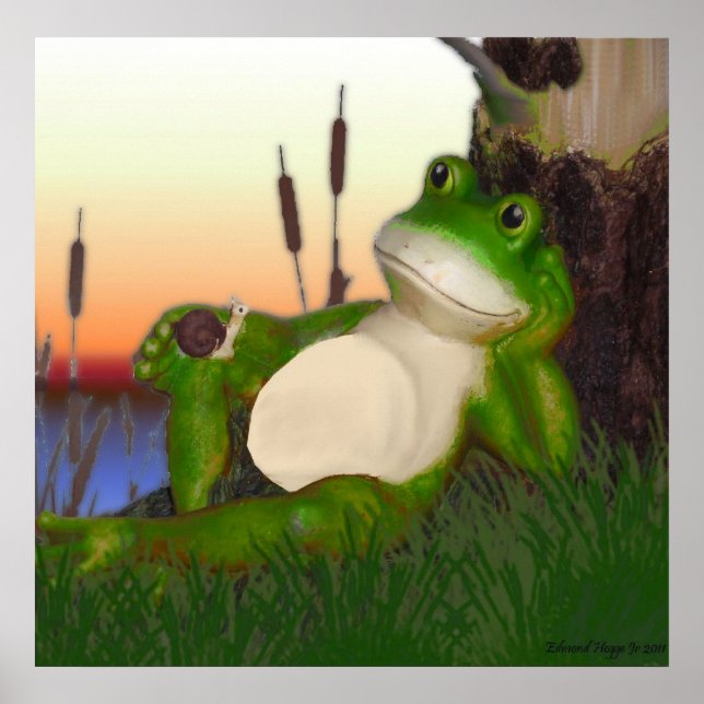 Póster La rana y la caracol (Frente)